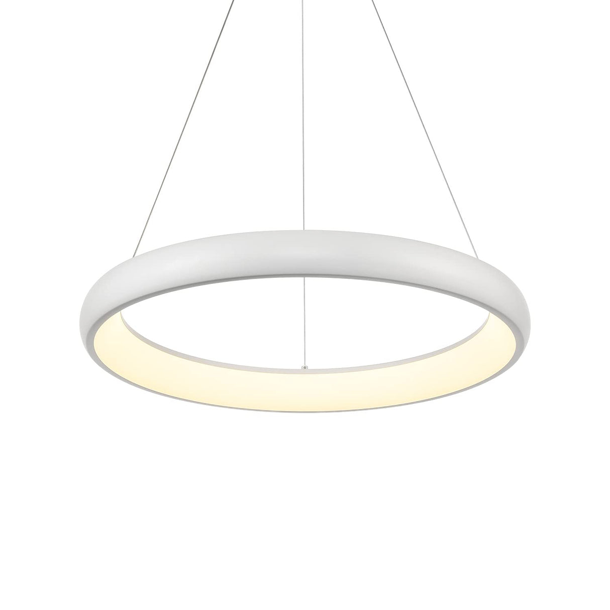 Kuzco PD82724-WH CORTANA 24" PD White 120V TRIAC/ELV LED 3000K 90CRI 42W
