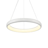 Kuzco PD82724-WH CORTANA 24" PD White 120V TRIAC/ELV LED 3000K 90CRI 42W
