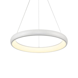 Kuzco PD82724-WH CORTANA 24" PD White 120V TRIAC/ELV LED 3000K 90CRI 42W