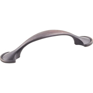 KasaWare K4133BORB-8 4-5/8" Overall Length Half Foot Spoon Pull, 8-pack