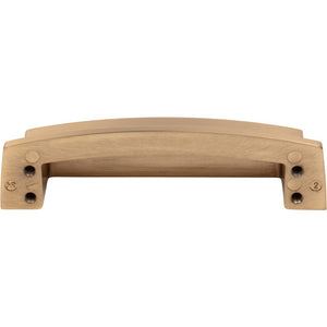 Jeffrey Alexander 141-96SBZ 96 mm Center Satin Bronze Square-to-Center Square Renzo Cabinet Cup Pull