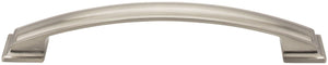 Jeffrey Alexander 435-160SN 160 mm Center-to-Center Satin Nickel Square Annadale Cabinet Pull