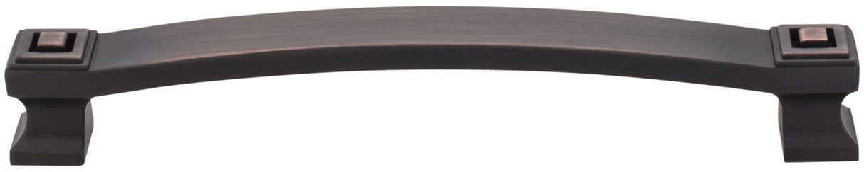 Jeffrey Alexander 585-160BNBDL 160 mm Center-to-Center Brushed Pewter Square Delmar Cabinet Pull