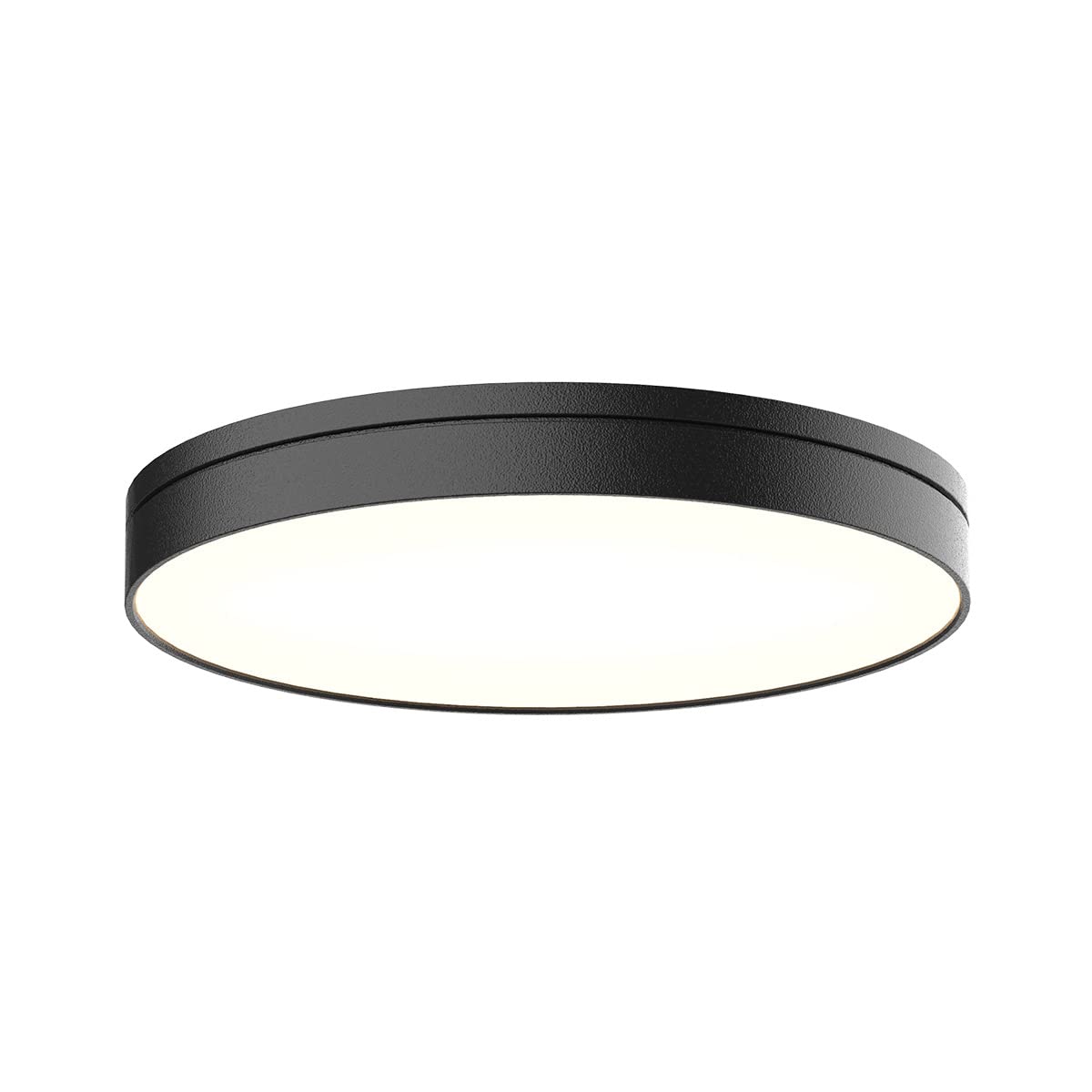 Kuzco FM72205-BK NOVEL 5" FLUSH MOUNT BLACK 8W 120VAC WITH LED DRIVER 3000K 90CRI