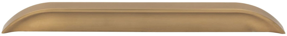 Jeffrey Alexander 484-192224BNBDL 192 mm / 224 mm  Center-to-Center Brushed Pewter Elara Cabinet Pinch Pull