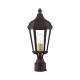 Livex Lighting 1 Light TBK Outdoor Post Top Lantern, Textured Black