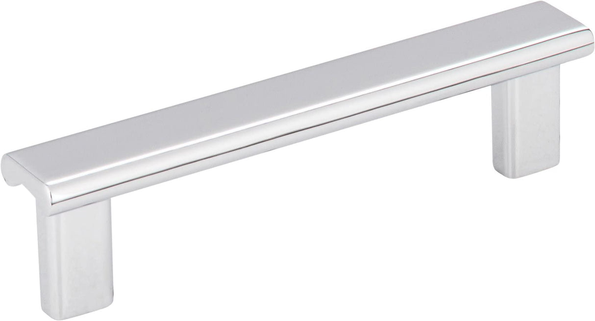 Elements 183-96PC 96 mm Center-to-Center Polished Chrome Square Park Cabinet Pull