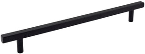 Jeffrey Alexander 845-12MB 12" Center-to-Center Matte Black Square Dominique Appliance Handle