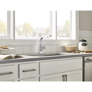 Gerber D404562 Chrome Mid-town Single Handle Pull-out Kitchen Faucet