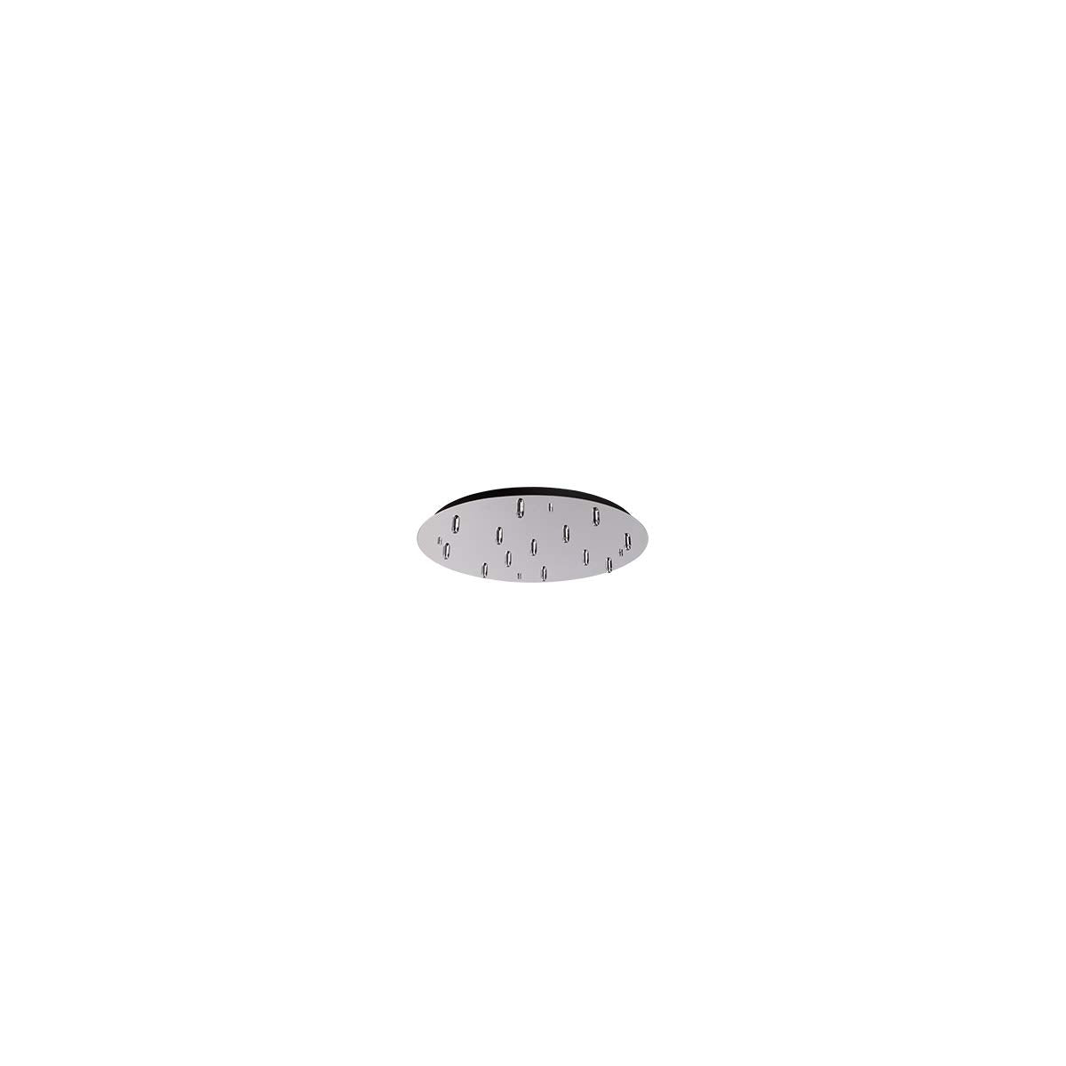 Kuzco CNP13AC-CH 13 Head Canopy SSL/SVT Wire CHROME