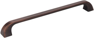 Jeffrey Alexander 972-224DBAC 224 mm Center-to-Center Brushed Oil Rubbed Bronze Square Marlo Cabinet Pull