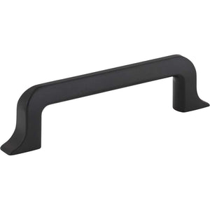 Jeffrey Alexander 839-96MB 96 mm Center-to-Center Matte Black Callie Cabinet Pull