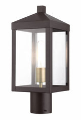 Livex Lighting 1 Light Bronze Outdoor Post Top Lantern