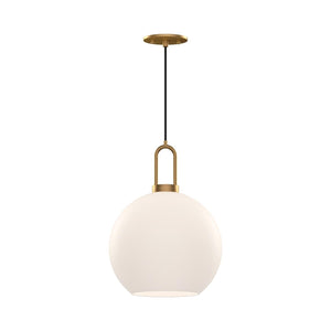 Alora PD601710AGCP SOJI 10" PD AGED BRASS COPPER GLASS CORD 72 1X60W E26