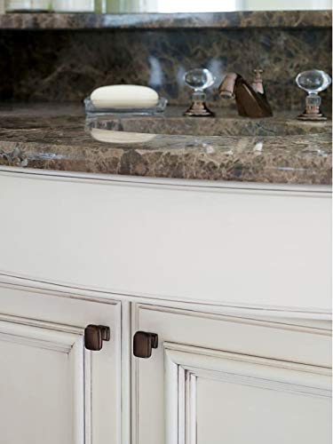 Amerock Cabinet Pull Satin Nickel 3-3/4 inch (96 mm) Center to Center Revitalize 1 Pack Drawer Pull Drawer Handle Cabinet Hardware