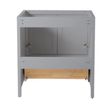 Fresca FCB2030GR Fresca Oxford 30" Gray Traditional Bathroom Cabinet