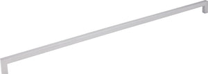 Elements 625-448MS 448 mm Center-to-Center Matte Silver Square Stanton Cabinet Bar Pull