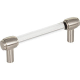 Jeffrey Alexander 775-96SN 96 mm Center-to-Center Satin Nickel Carmen Cabinet Bar Pull