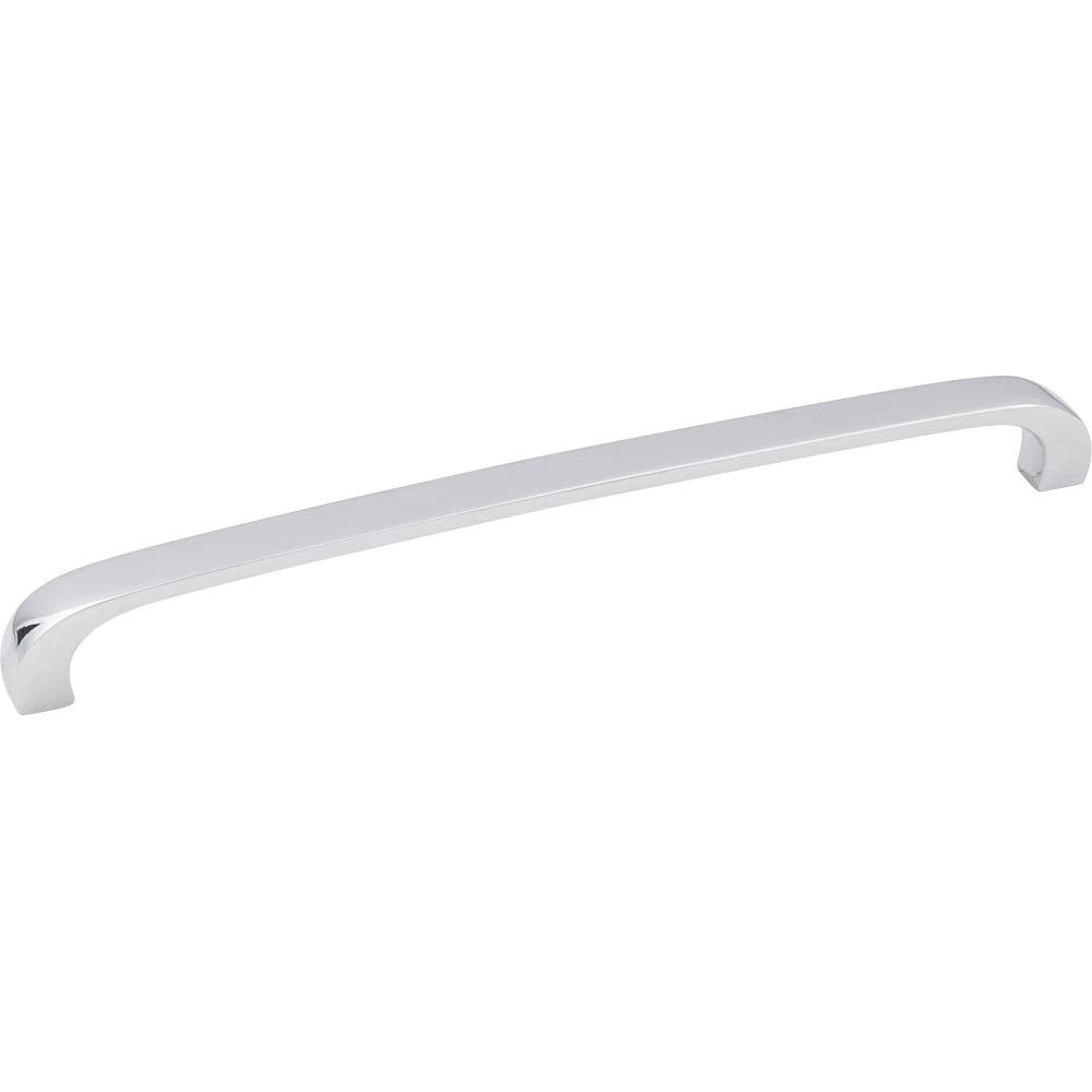 Elements 984-192PC 192 mm Center-to-Center Polished Chrome Square Slade Cabinet Pull