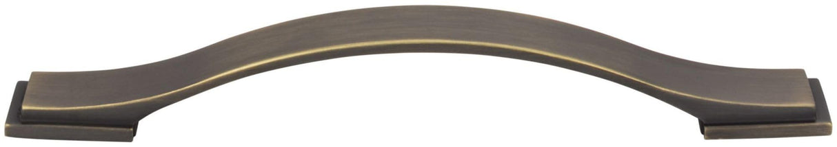 Jeffrey Alexander 80152-160SN 160 mm Center-to-Center Satin Nickel Strap Mirada Cabinet Pull