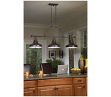 Quoizel ER1508BN Emery Vintage Mini Pendant Lighting, 1-Light, 100 Watts, Brushed Nickel (9" H x 8" W)