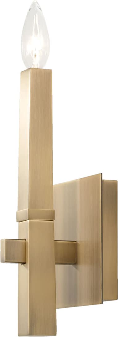 Capital Lighting 649611AD Blake 1 Light Sconce Aged Brass