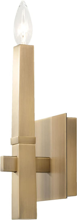 Capital Lighting 649611AD Blake 1 Light Sconce Aged Brass