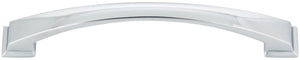 Jeffrey Alexander 944-160NI 160 mm Center-to-Center Polished Nickel Arched Roman Cabinet Pull