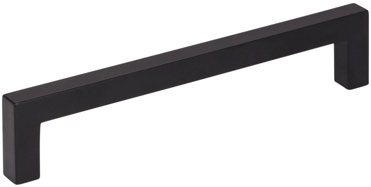 Elements 625-128MB-20 20-Pack of the 128 mm Center-to-Center Matte Black Square Stanton Cabinet Bar Pull
