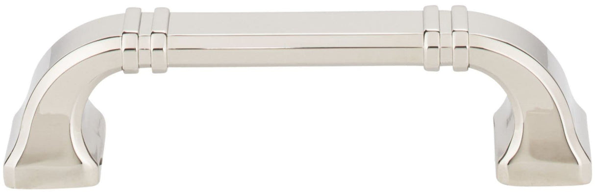 Jeffrey Alexander 165-96NI 96 mm Center-to-Center Polished Nickel Ella Cabinet Pull