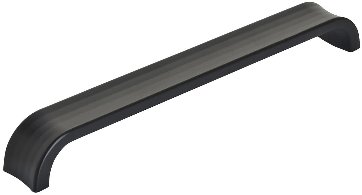 Amerock Cabinet Pull Matte Black 7-9/16 inch (192 mm) Center to Center Concentric 1 Pack Drawer Pull Drawer Handle Cabinet Hardware