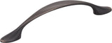 Elements 80814-DBAC 96 mm Center-to-Center Brushed Oil Rubbed Bronze Arched Somerset Cabinet Pull