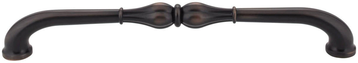 Jeffrey Alexander 818-12NI 12" Center-to-Center Polished Nickel Bella Appliance Handle