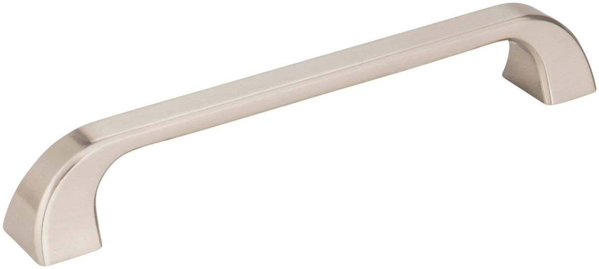 Jeffrey Alexander 972-160SN 160 mm Center-to-Center Satin Nickel Square Marlo Cabinet Pull