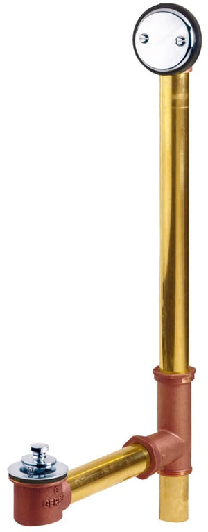 Gerber G0041853 Chrome Classics Lift & Turn Drain for Roman Tub