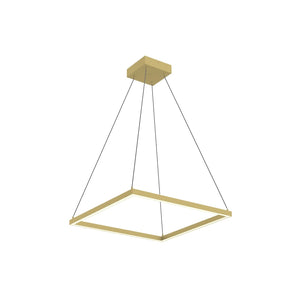 Kuzco PD88124-BG PIAZZA 24" PENDANT BG TEXTURED DOWN ONLY DUO CANOPY 930 TRIAC 120 52W