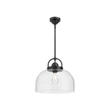 Alora PD461101MB LANCASTER 15" PENDANT MATTE BLACK E26 60W