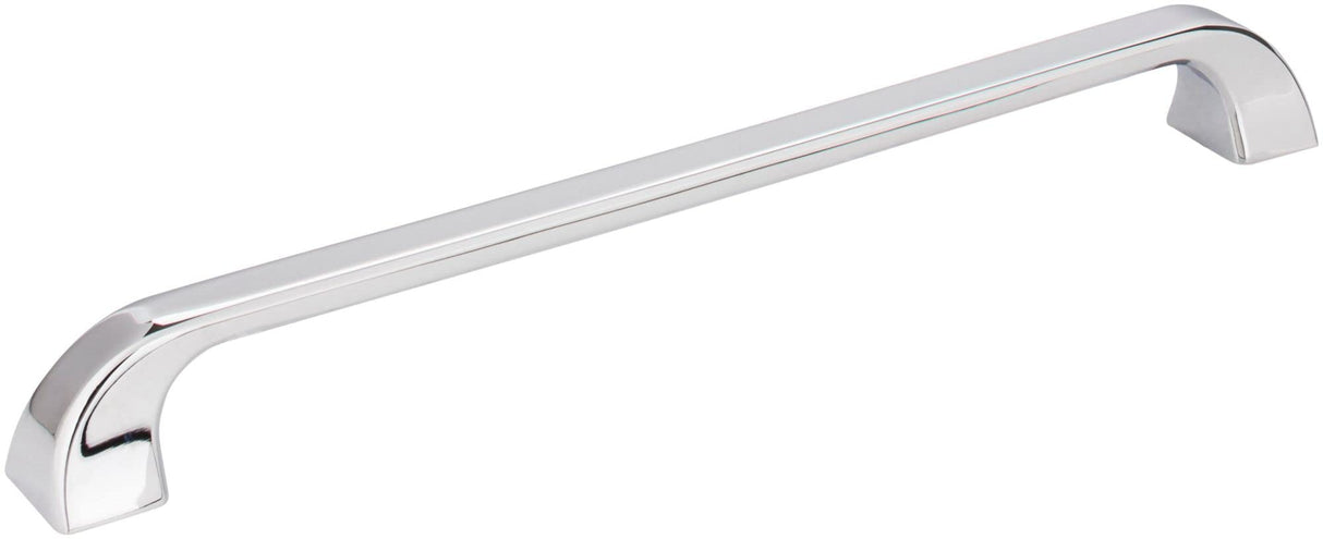 Jeffrey Alexander 972-224PC 224 mm Center-to-Center Polished Chrome Square Marlo Cabinet Pull