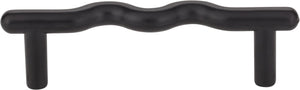 Elements Z105SN 3" Center-to-Center Satin Nickel Wavy Verona Cabinet Pull