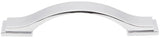 Jeffrey Alexander 80152-96PC 96 mm Center-to-Center Polished Chrome Strap Mirada Cabinet Pull