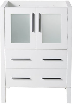 Fresca FCB6224WH Fresca Torino 24" White Modern Bathroom Cabinet