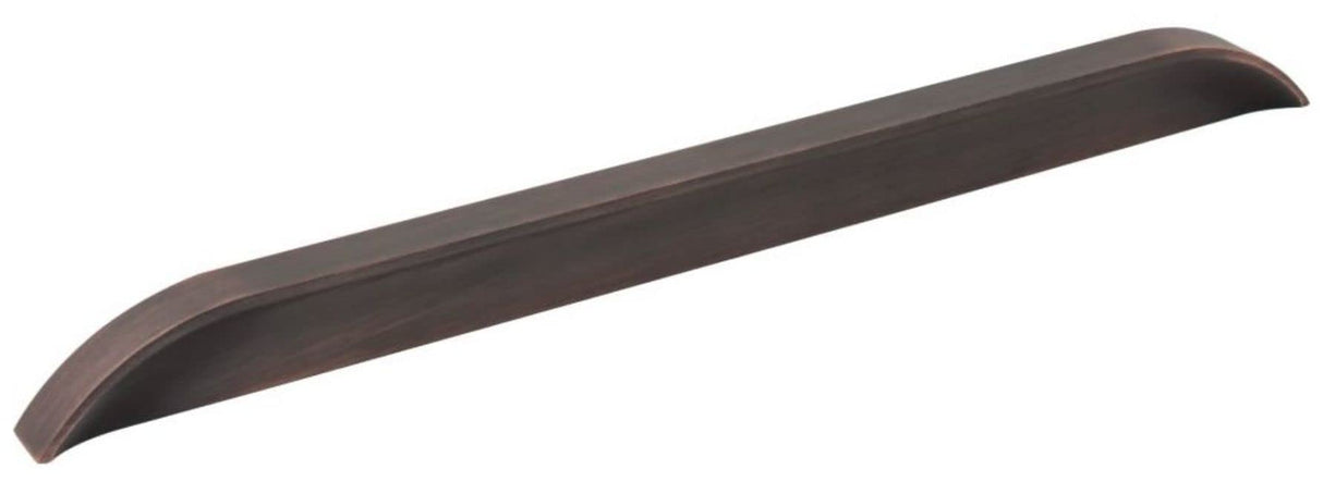 Jeffrey Alexander 484-305DBAC 305 mm Center-to-Center Brushed Oil Rubbed Bronze Elara Cabinet Pinch Pull