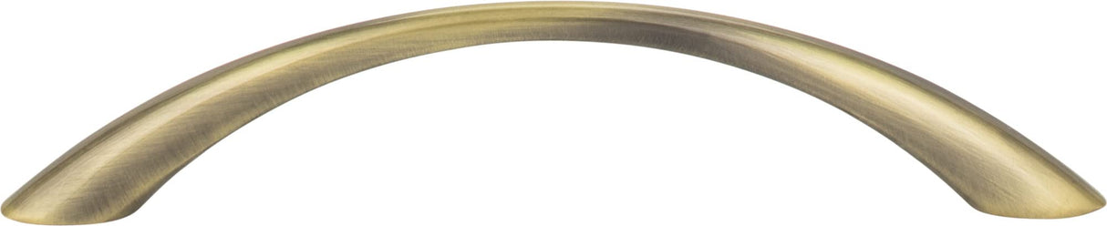 Elements 4655BLK 128 mm Center-to-Center Black Arched Verona Cabinet Pull