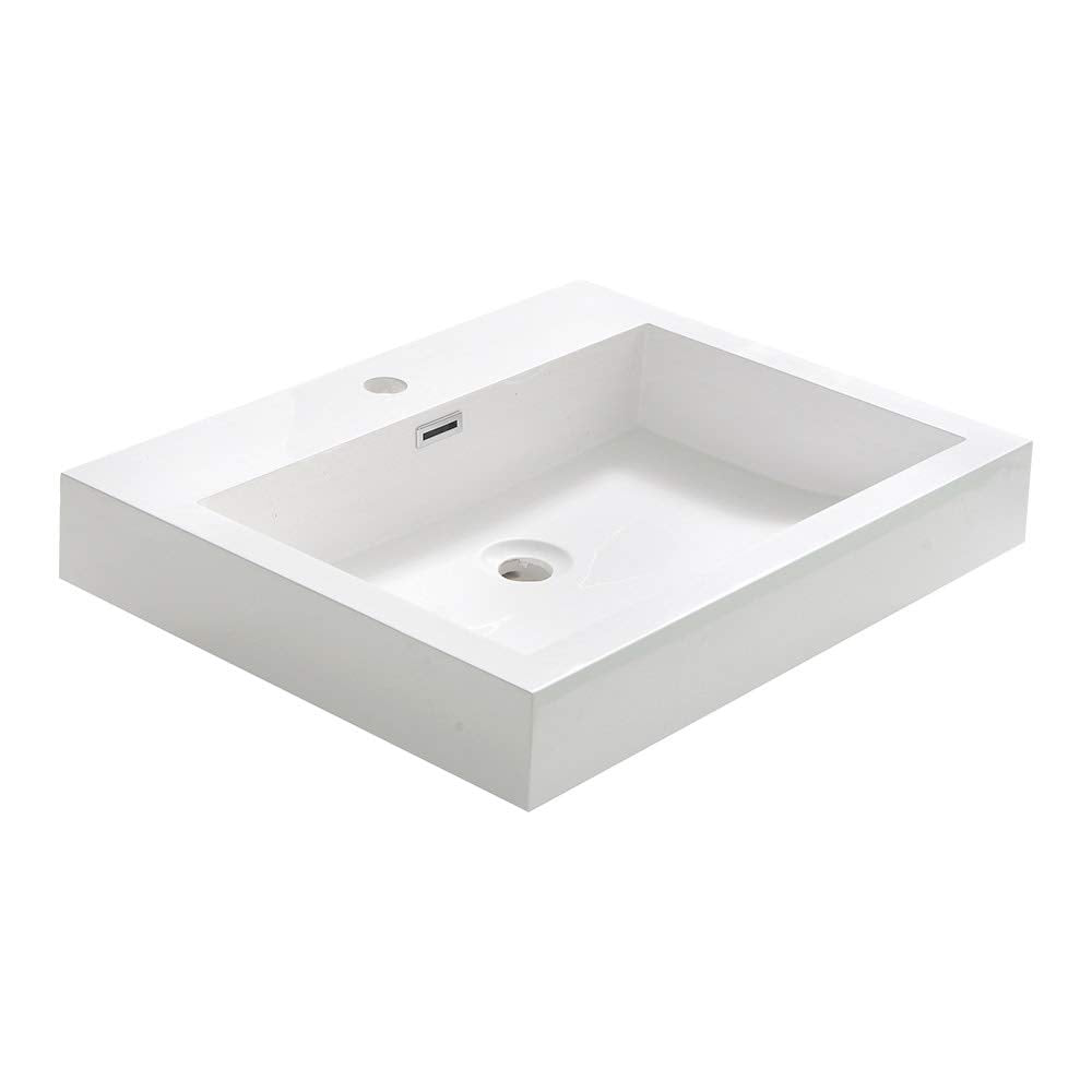Fresca FVS8058WH Fresca Alto 23" White Integrated Sink / Countertop