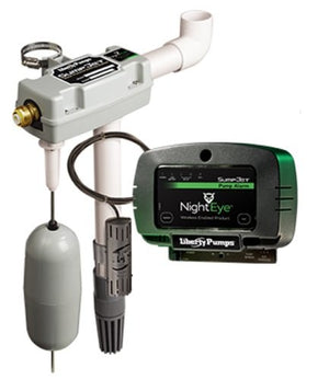 Liberty Pumps SJ10A-EYE StormCell 442-Series SumpJet Water Powered Back-Up Sump Pump with NightEye Wireless Alarm