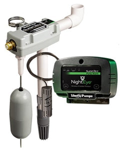 Liberty Pumps SJ10A-EYE StormCell 442-Series SumpJet Water Powered Back-Up Sump Pump with NightEye Wireless Alarm