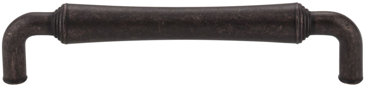 Jeffrey Alexander 537-128DMAC 128 mm Center-to-Center Distressed Oil Rubbed Bronze Barrel Bremen 2 Cabinet Pull