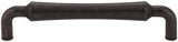 Jeffrey Alexander 537-128DMAC 128 mm Center-to-Center Distressed Oil Rubbed Bronze Barrel Bremen 2 Cabinet Pull