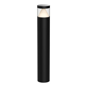 Kuzco EB49740-BK HANOVER 40" EXTERIOR BOLLARD TEXTURED BLACK 120-277V TRIAC/ELV LED 3000K 80CRI 24W