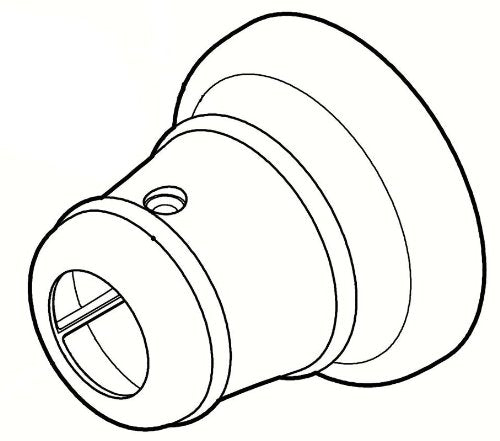 Pfister Polished Chrome Ashfield Showerarm Flange 940-525A
